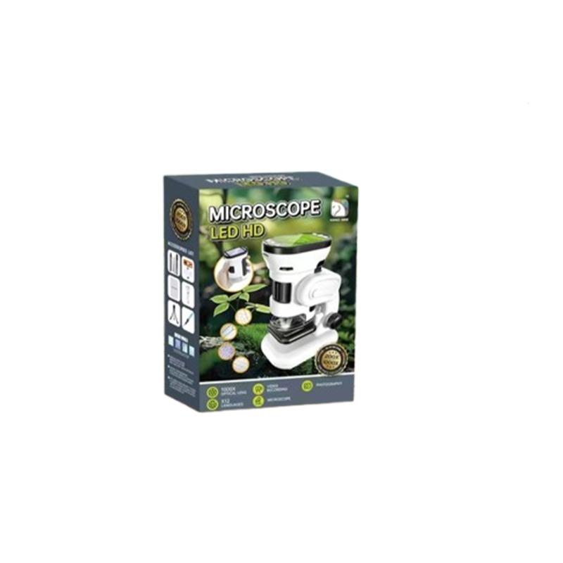 مجهر ذكي مزوّد بإضاءة ليد