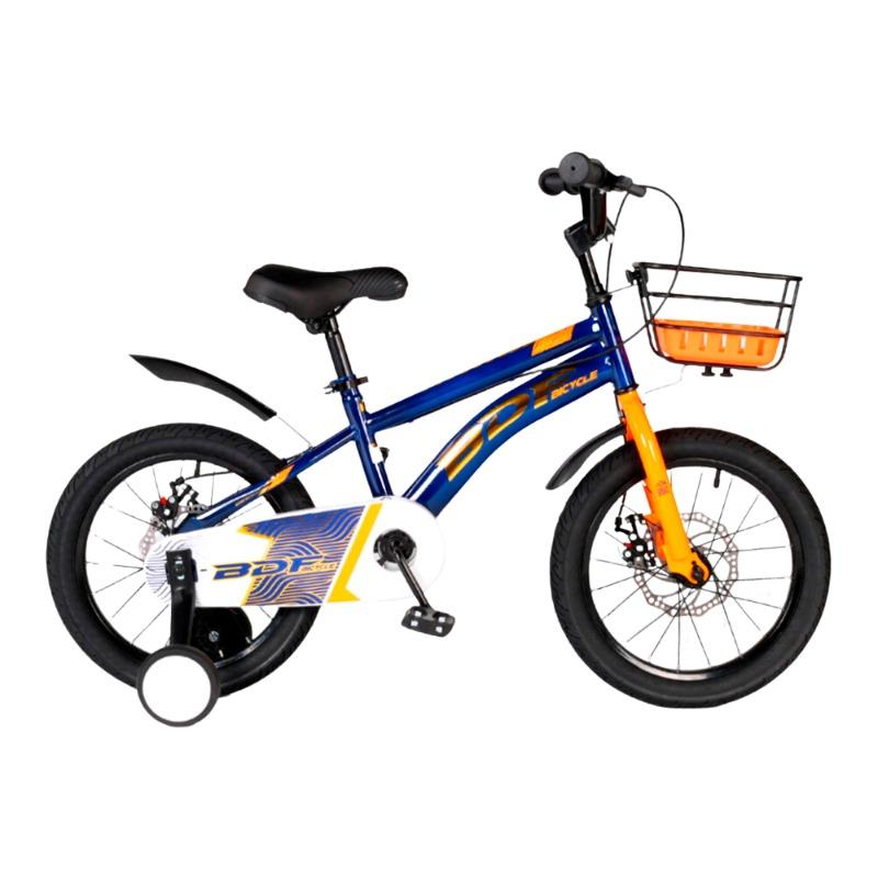 دراجة أطفال مع سلة أمامية - لون وردي