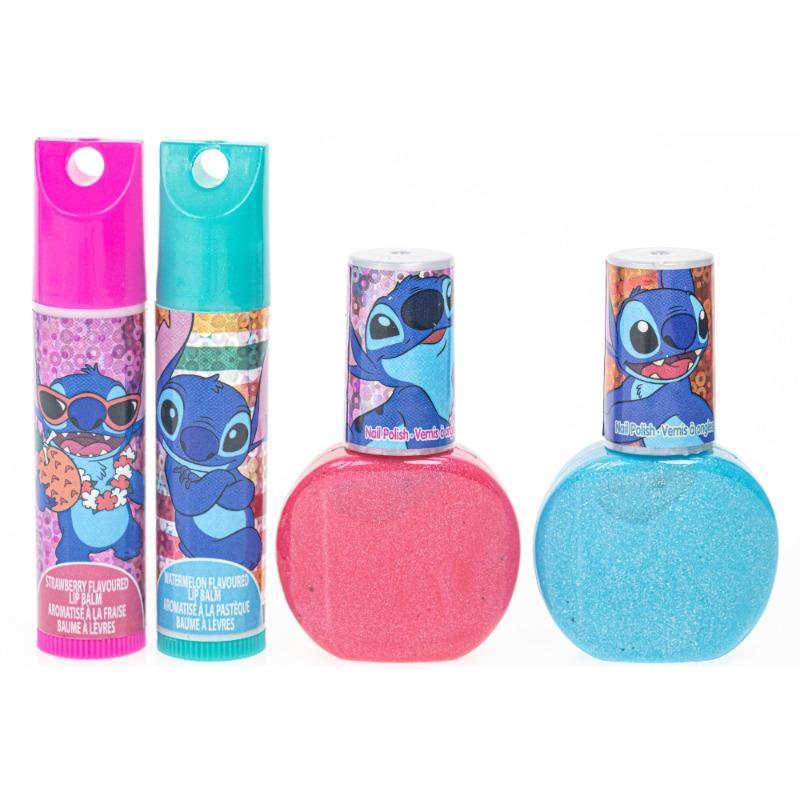 ديزني ستيتش – طقم حقيبة تجميل فروي هدايا