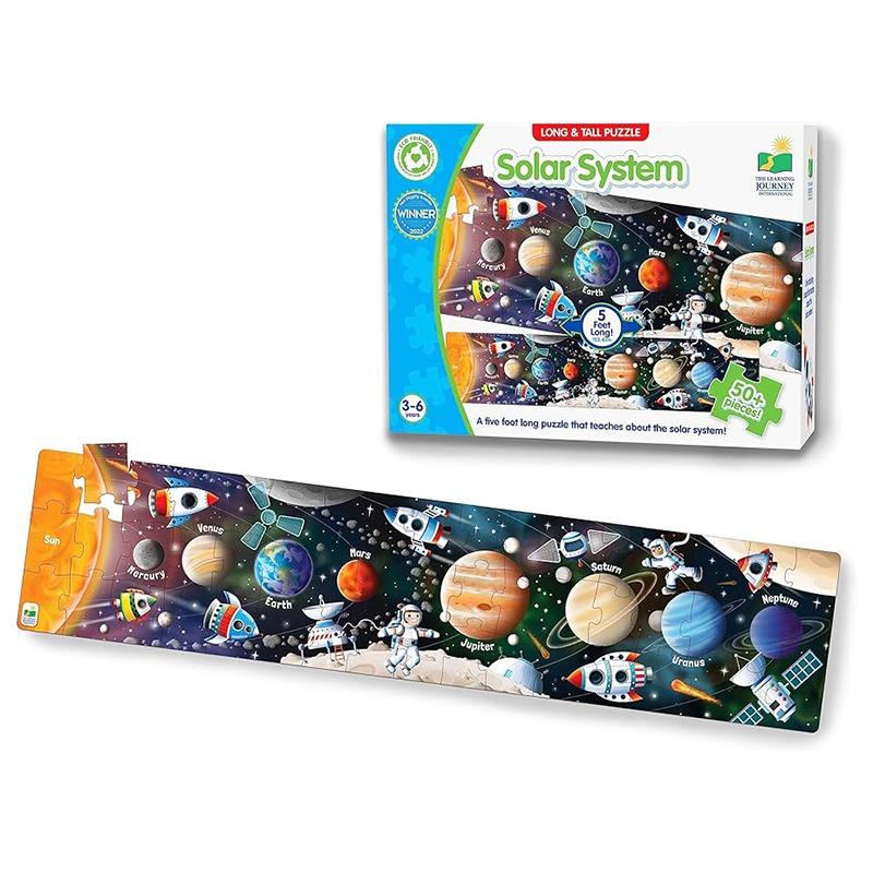 The Learning Journey Long & Tall Puzzles - Solar System