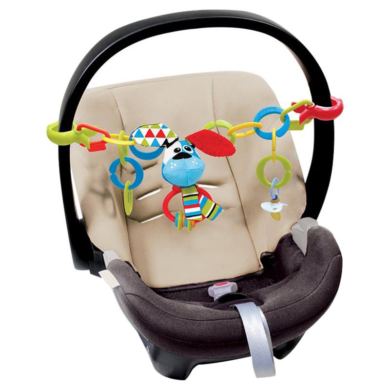 يوكيدو -  خشخيشة ومشابك تعليق بتصميم الجرو