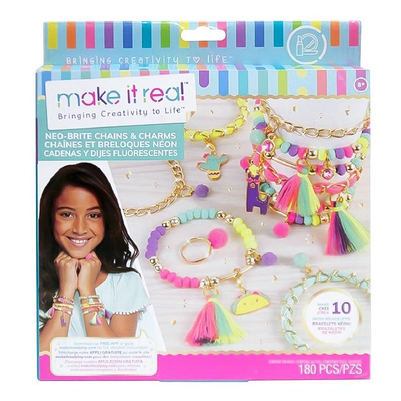 Make It Real Neo Brite Chains And Charms