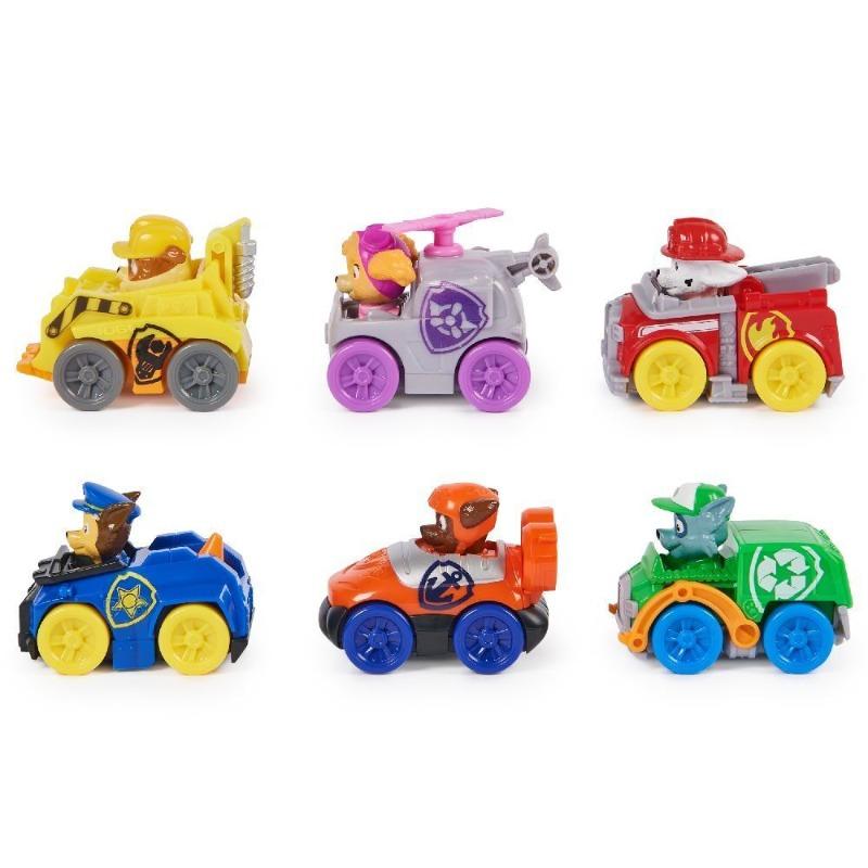 Paw Patrol Poop Squad Racers Gift Set -6 Piece