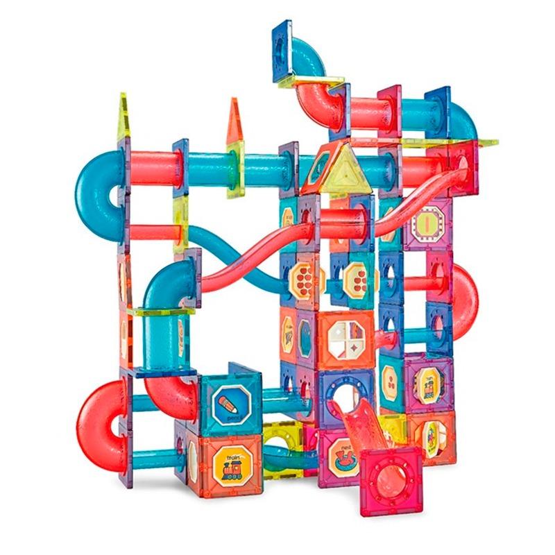 شينغو - مكعبات بناء مغناطيسية مقاس 7.5 سم 199 قطعة