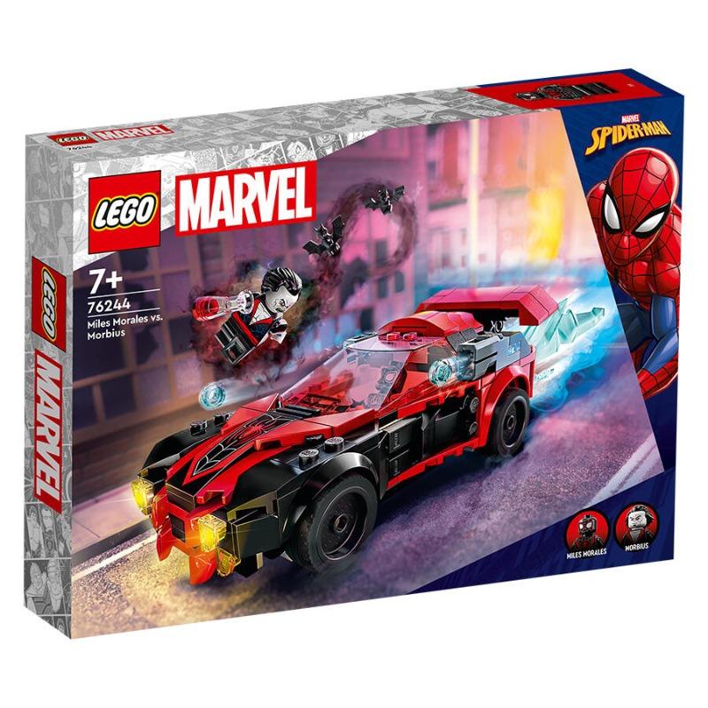 LEGO Marvel Miles Morales VS Morbius Building Toy Set - 220 Pcs