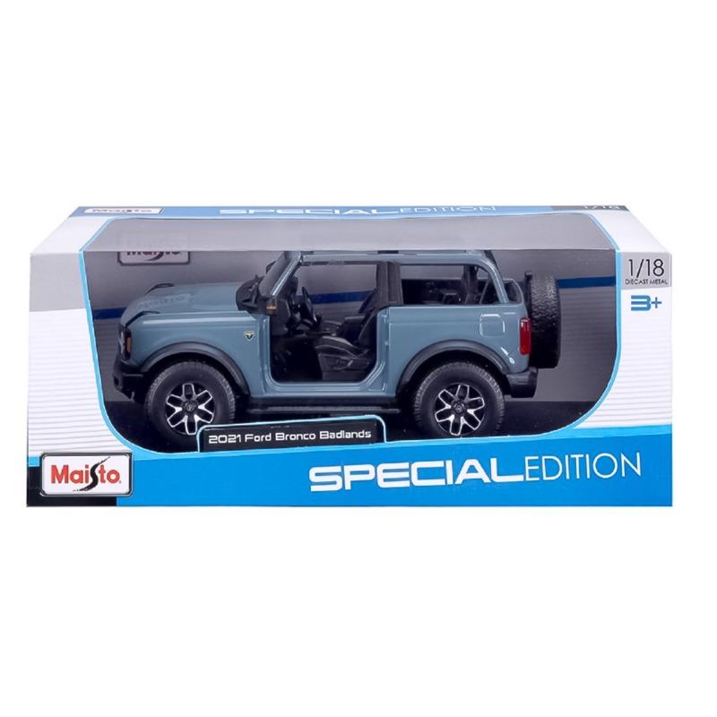 Maisto Diecast Car SP 2021 Ford Bronco Wildtrak