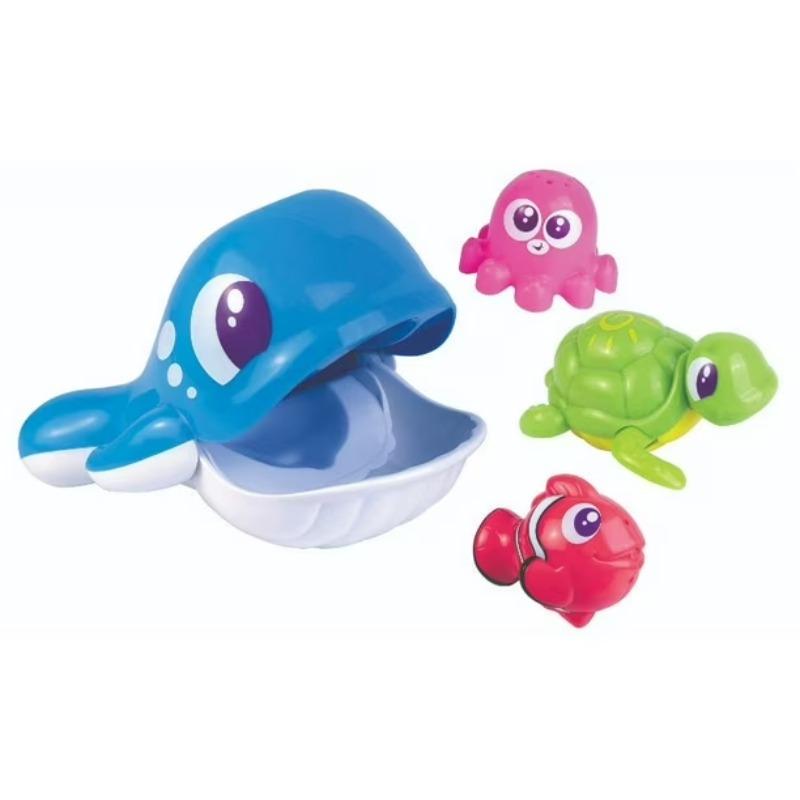 Little Learners Whale 'n Friends Bath Toy Set