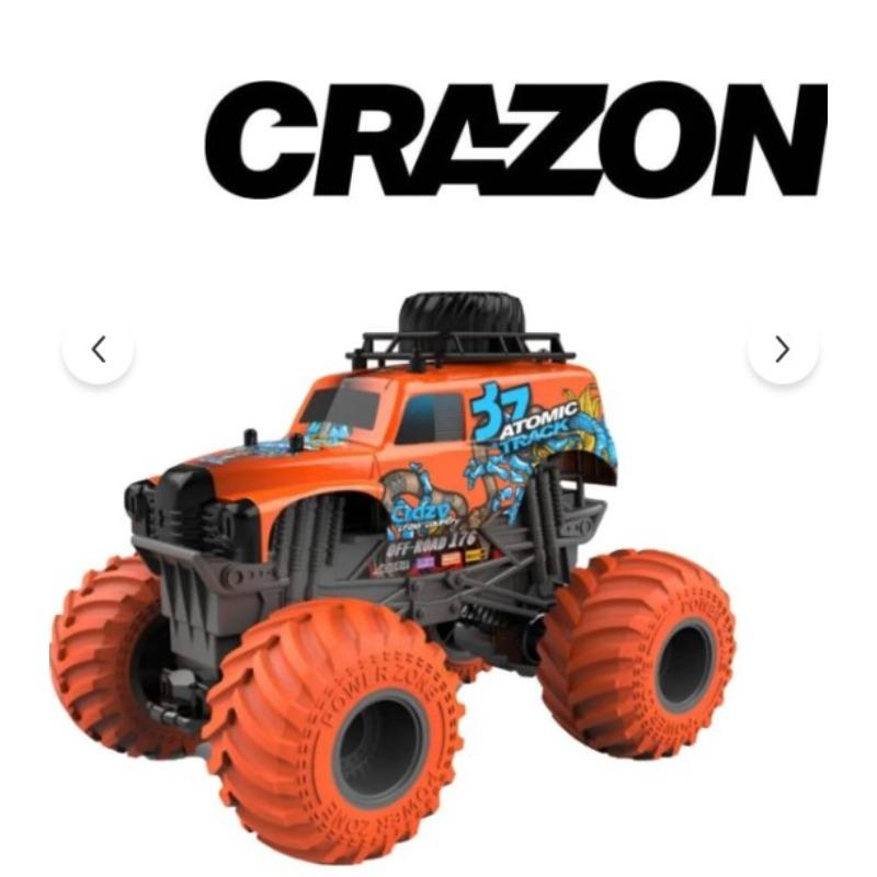 سيارة كروس رود بعجلات ضخمة لاسلكية – مقياس 1:18