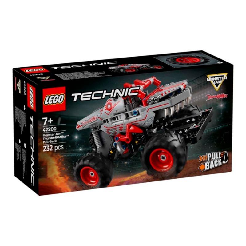 Lego Technic Monster Jam Thunderroarus Pull Back Truck Toy 42200