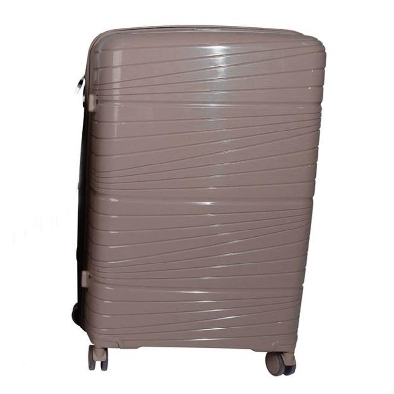 حقيبة سفر بعجلات مقاس 20 بوصة لون كافية