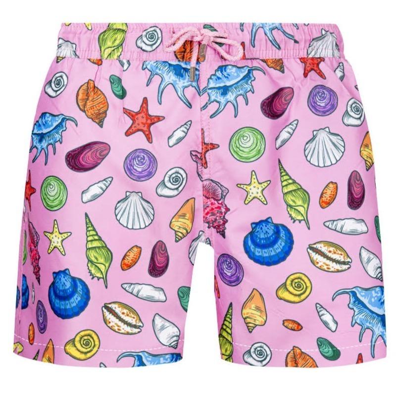 Seashell Kids Swimming Short Shell - Pink