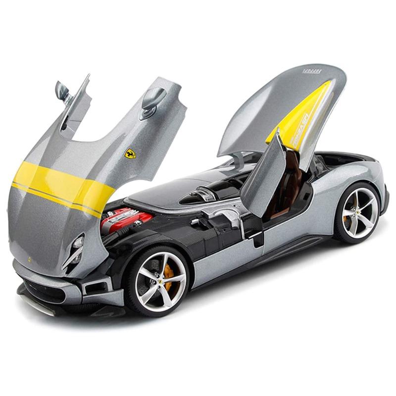 بوراجو - سيارة فيراري مونزا SP1 سيلفر ميتاليك دييكاست