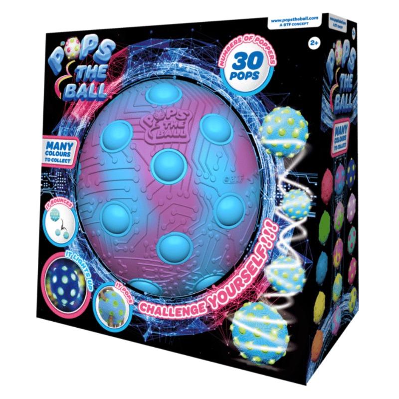 Pops the Ball Stress Ball 10 Cm- Multiple Colors