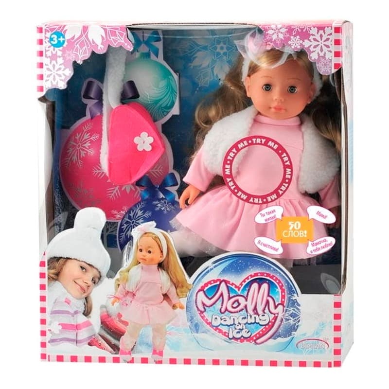 Bambolina Molly - Stuffed doll with accessories