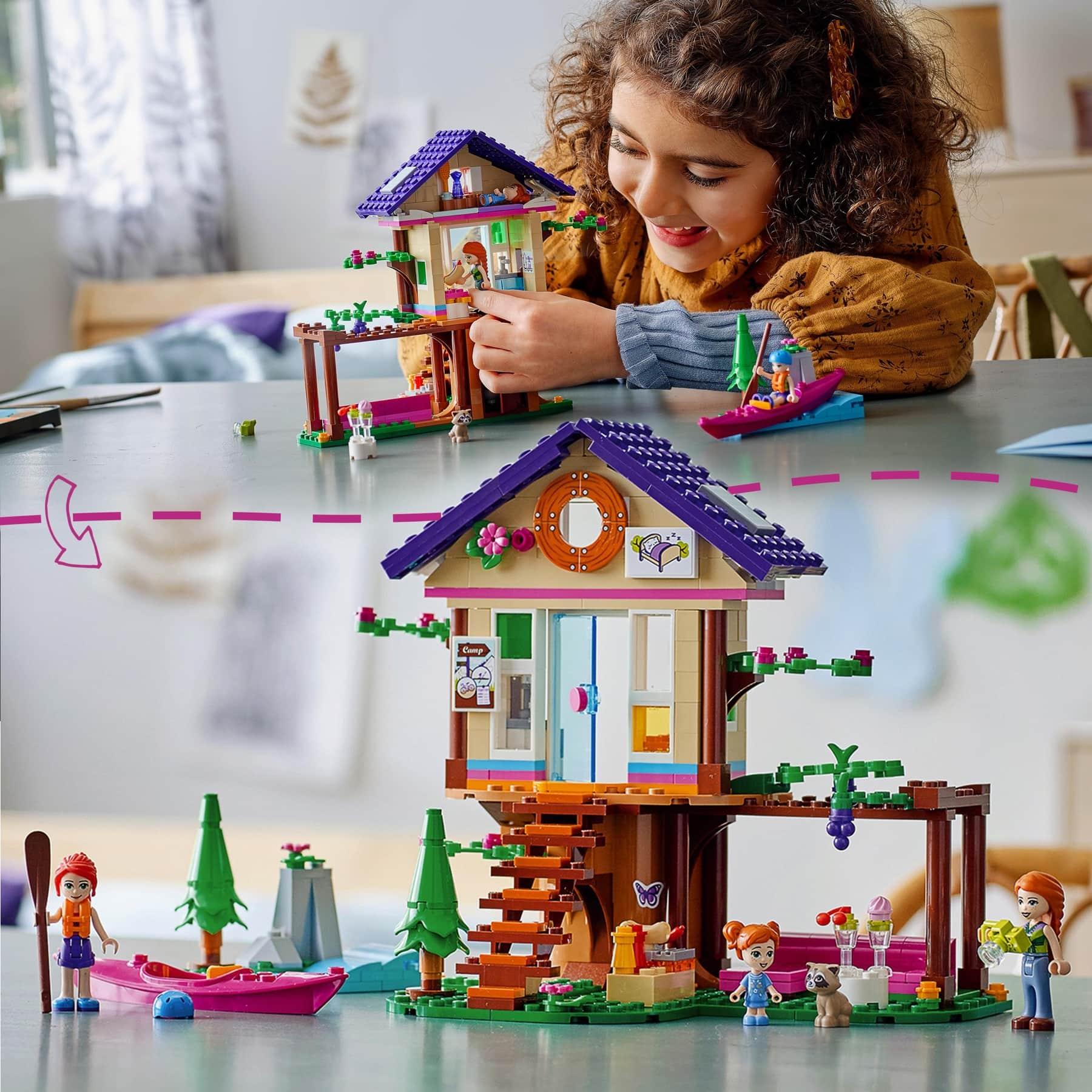 ليجو فريندز - لعبة منزل الشجرة في الغابة - 326 قطعة