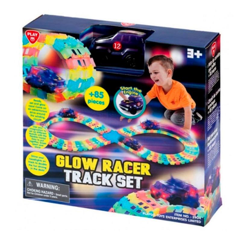 PlayGo Glow Racer Track Set