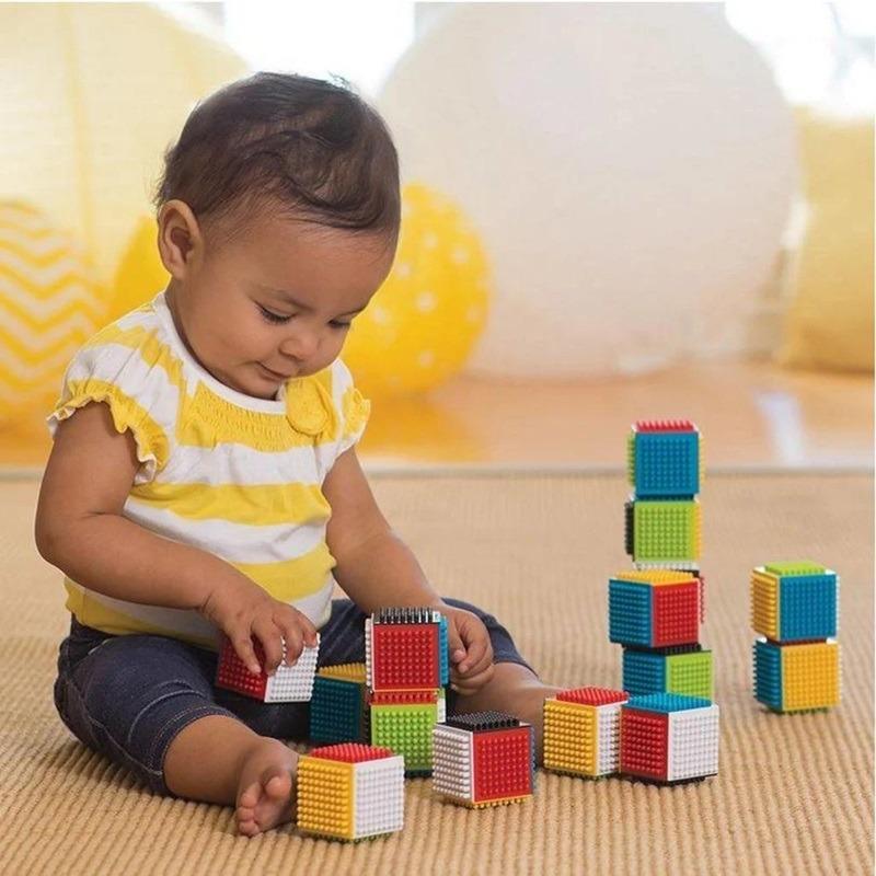 Infantino Press And Stay Sensory Blocks