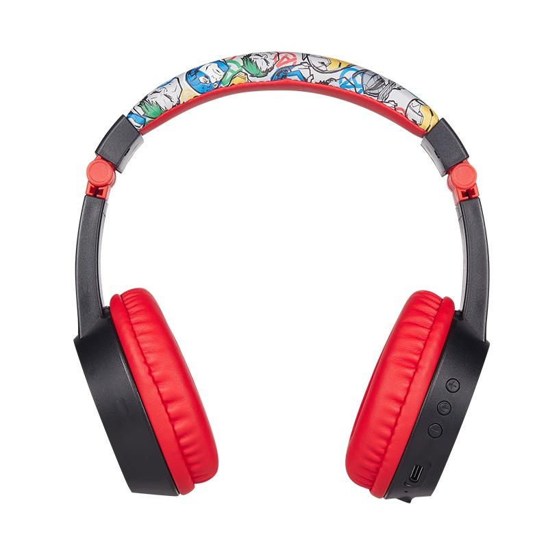 فولكانو - سماعات رأس بلوتوث مبطنة برسومات مارفل أفينجرز