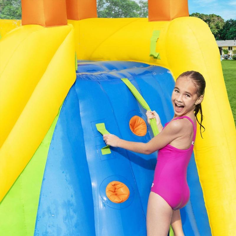 Bestway Mount Splashblast Mega Water Park – Inflatable Slide & Splash Pool
