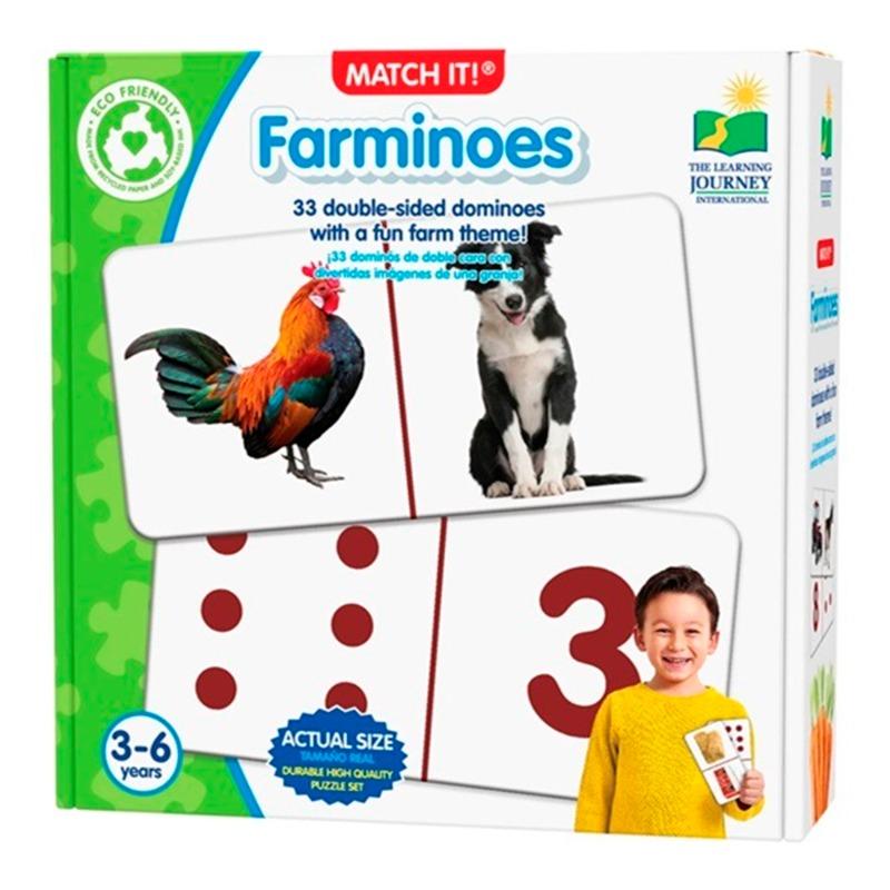 Match It Dominoes - Farminoes