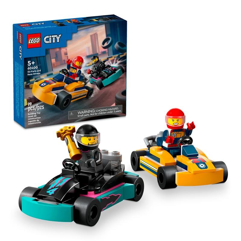 ليجو - مجموعة بناء سيتي جو كارتس ومجسمين 60400