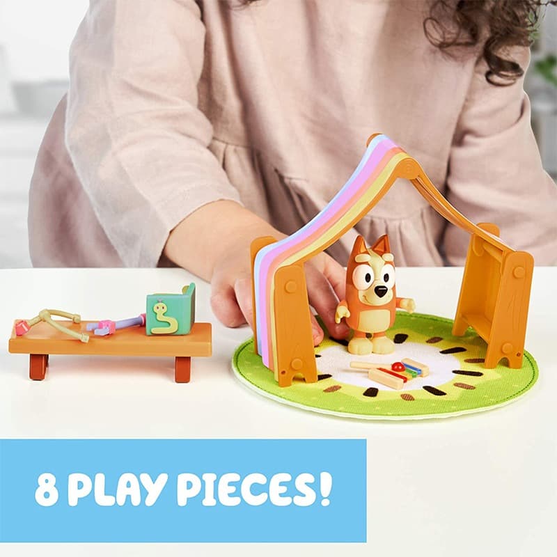 Bluey Mini Playset With Figure - Bingos Playroom