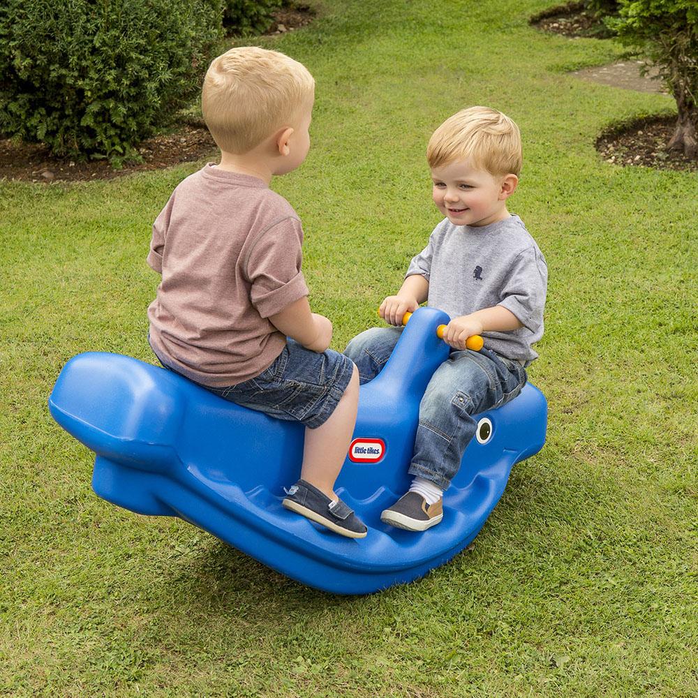 Little Tikes Whale Teeter Totter - Blue 1 Pack