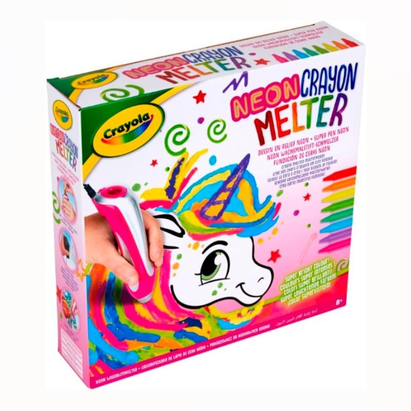 Crayola Neon Crayon Melter Unicorn Style Set