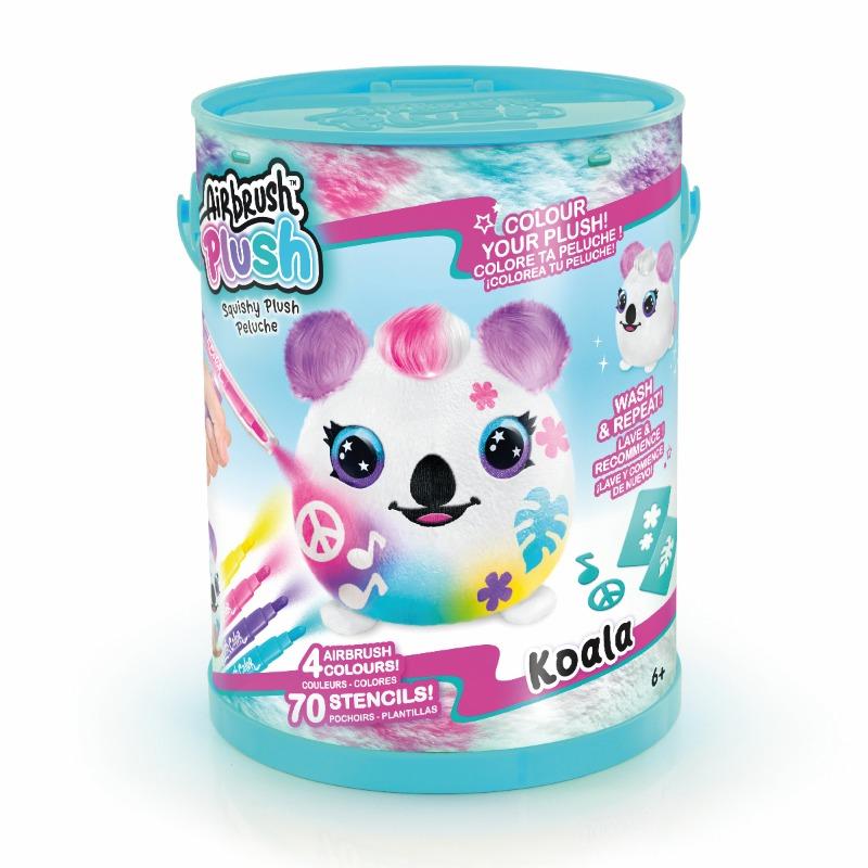 Style 4 Ever Large Airbrush Plush In Paint Can - Multishapes