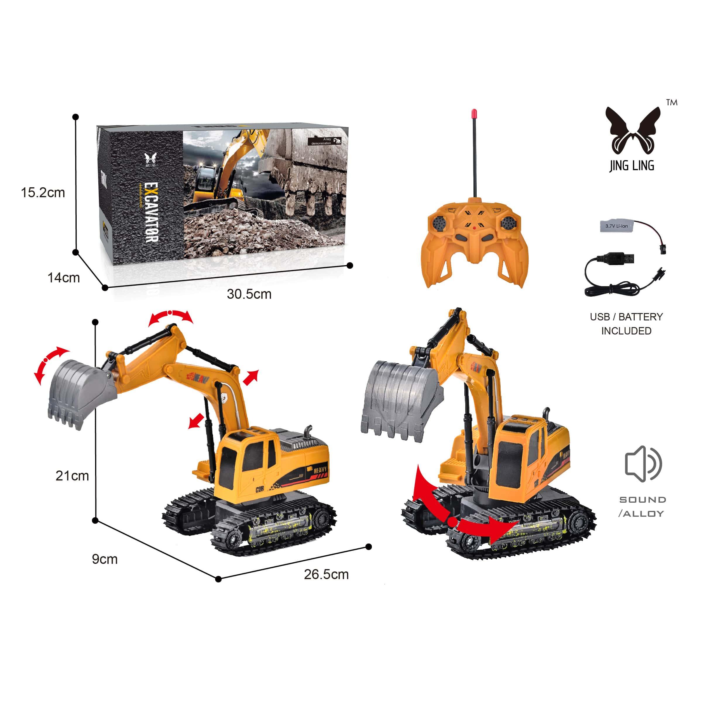 Excavator Crawler Truck with RC