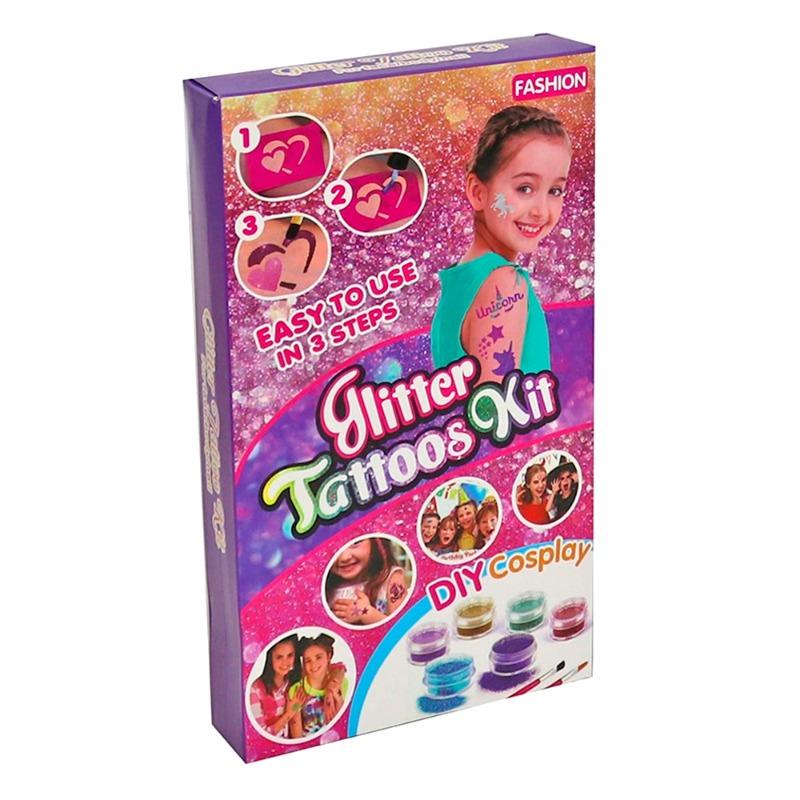Fashion Glitter Tattoos Kit