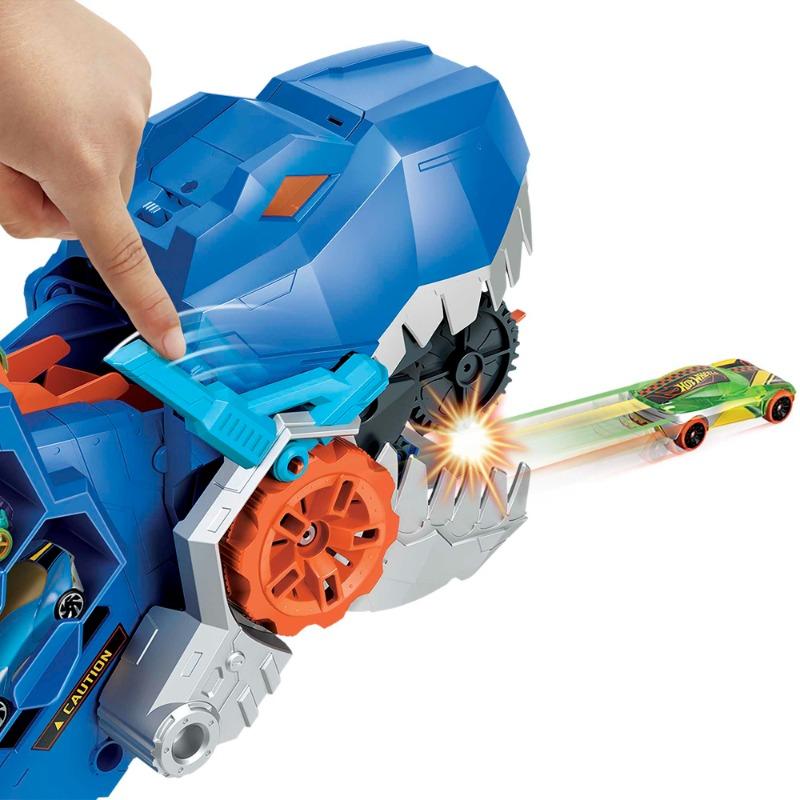 Hot Wheels City Transforming T-Rex Ultimate Hauler