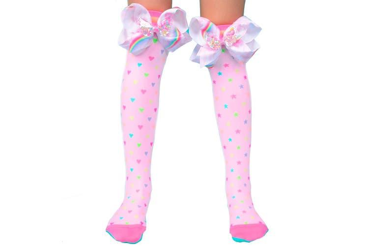 Madmia Sprinkle Bow Socks - Large