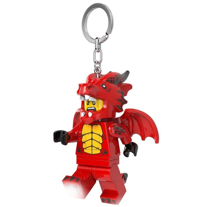 Lego IQ Minifigurines Keychain Dragon Suit Guy