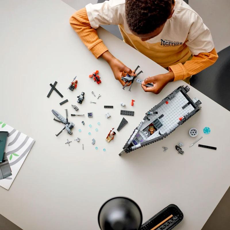 ليجو - مارفل بلاك بانثر واكاندا فوريفر وور أون ذا ووتر