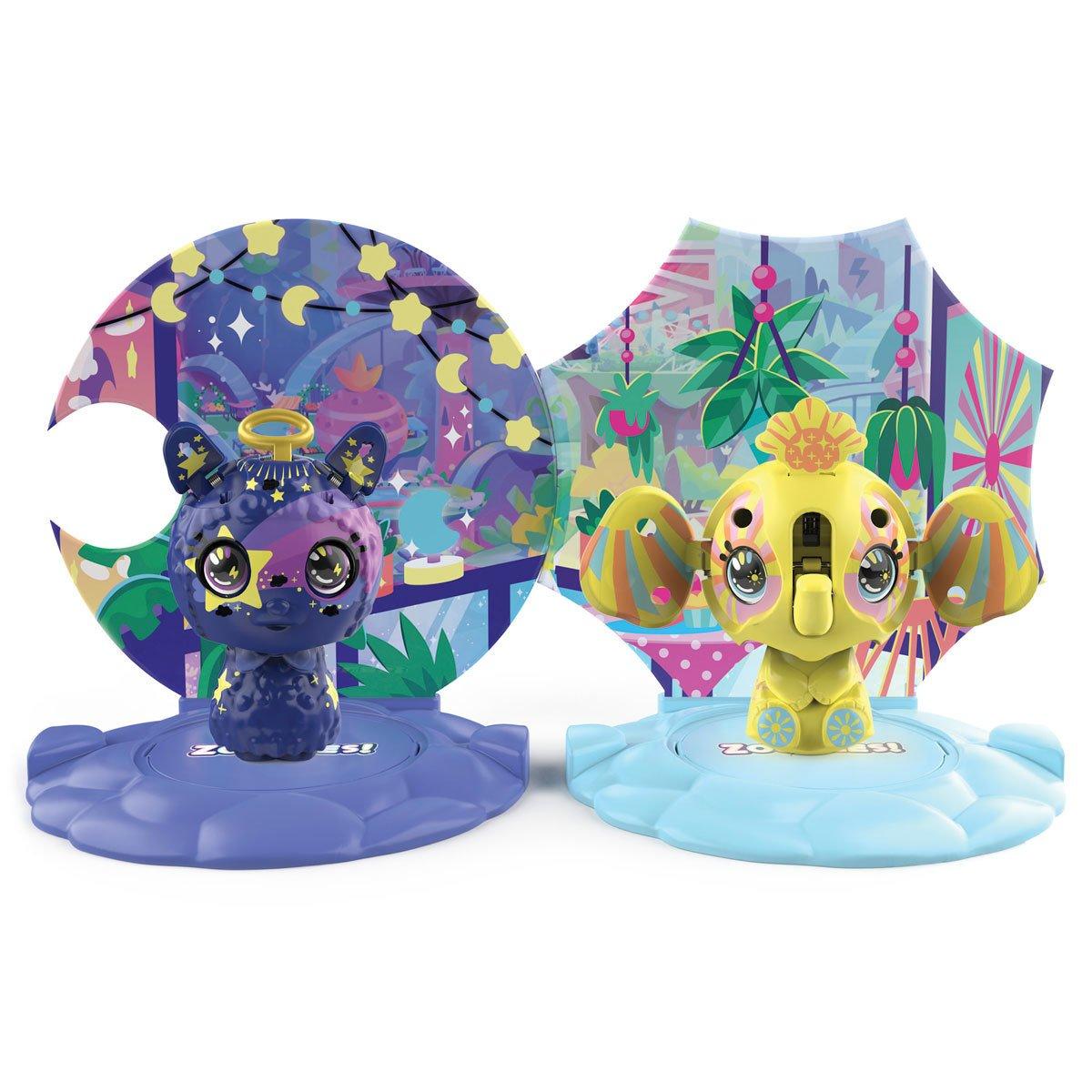Zoobles & Happitat Animal 2 Pack