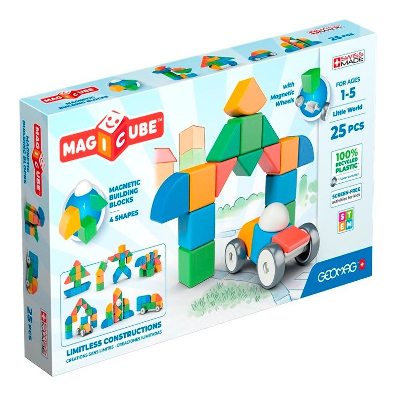 Geomag Magicube Shapes Little World - 25 Pcs