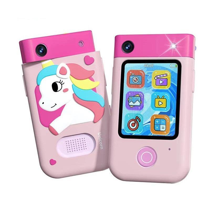 Kids Camera Phone With Touchscreen - Pink Unicorn