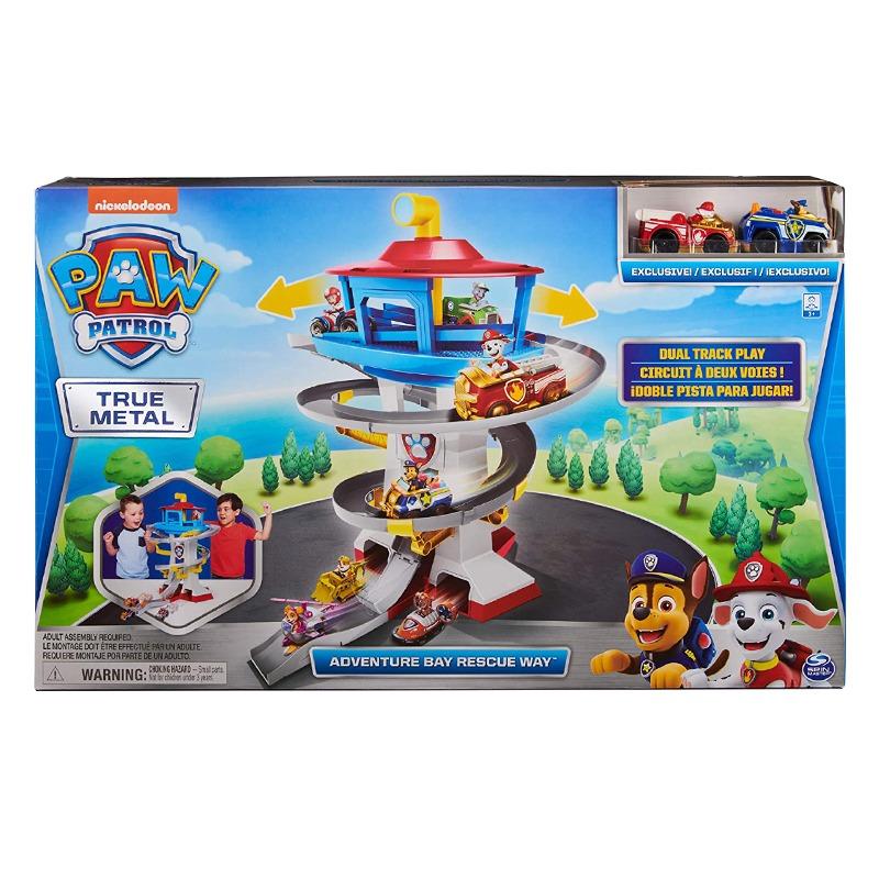 Paw Patrol -True Metal Adventure Bay Rescue Way Playset