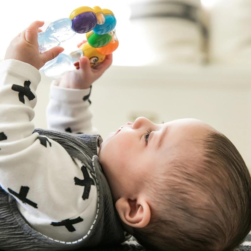 Baby Einstein Teether-pillar Rattle Toy