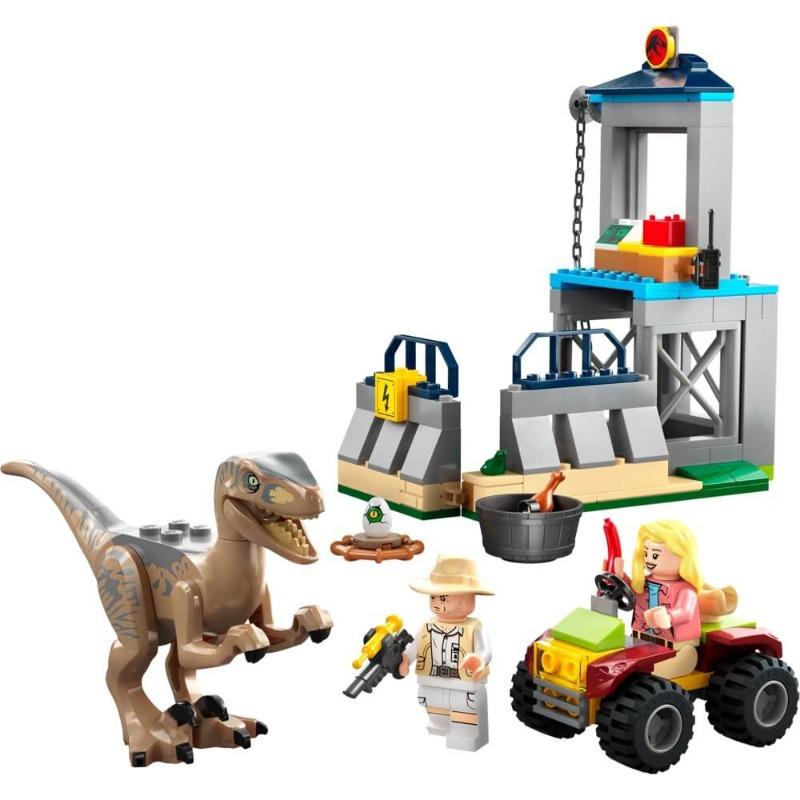 Lego Jurassic Park 30th Anniversary Velociraptor Escape