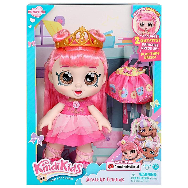 Kindi Kids Dress Up Friends Doll Donatina Playset