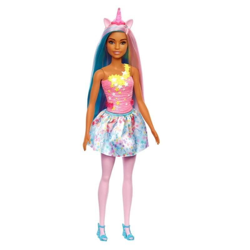 Barbie - Dreamtopia Unicorn Doll Pink Blue Hair