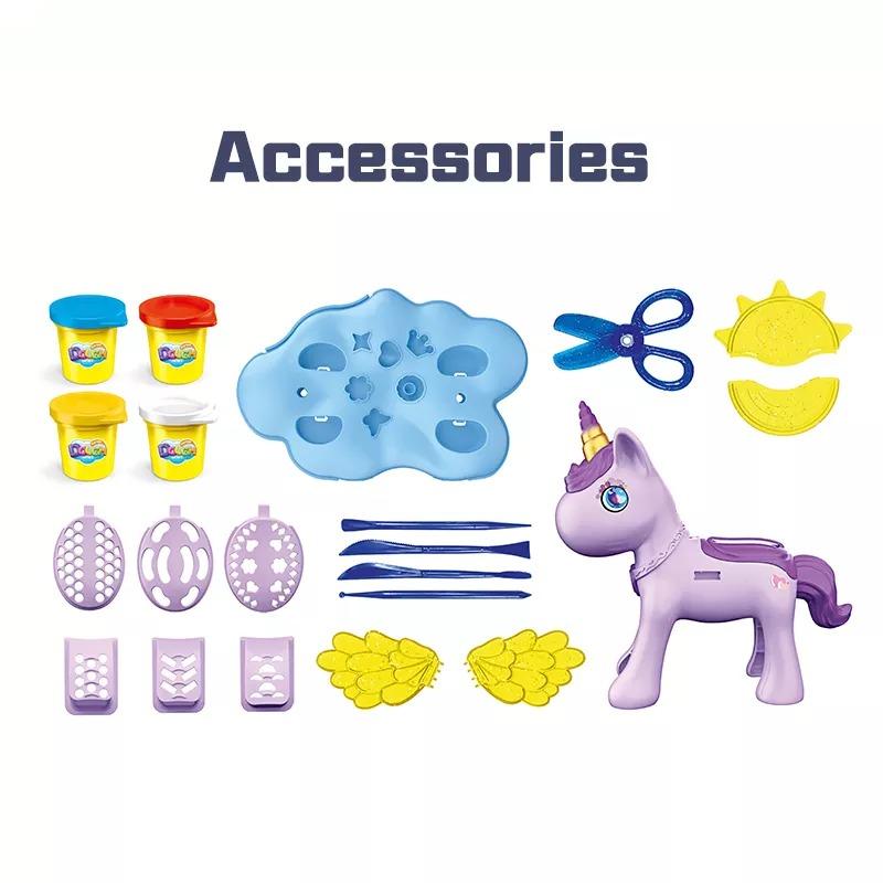 سوفتي دو - مجموعة تشكيل الصلصال يونيكورن كلاي