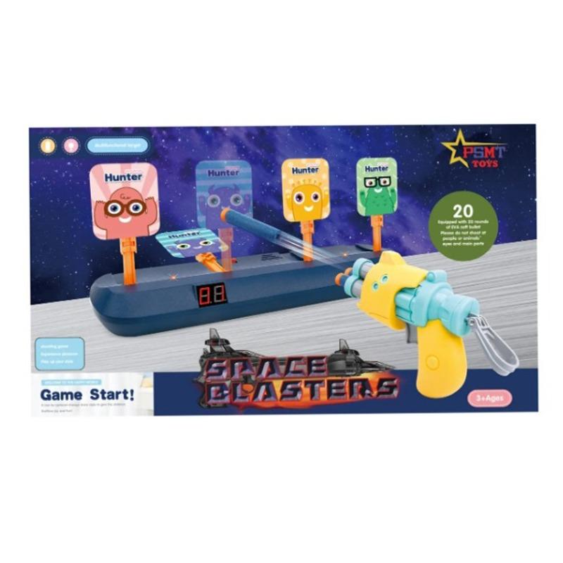 Space Blasters - Digital Shooting Target with Toy Gun