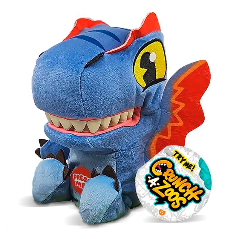 دمية قطيفة كرانشازوز ليتل بايتس ديناصور - الوان متعددة