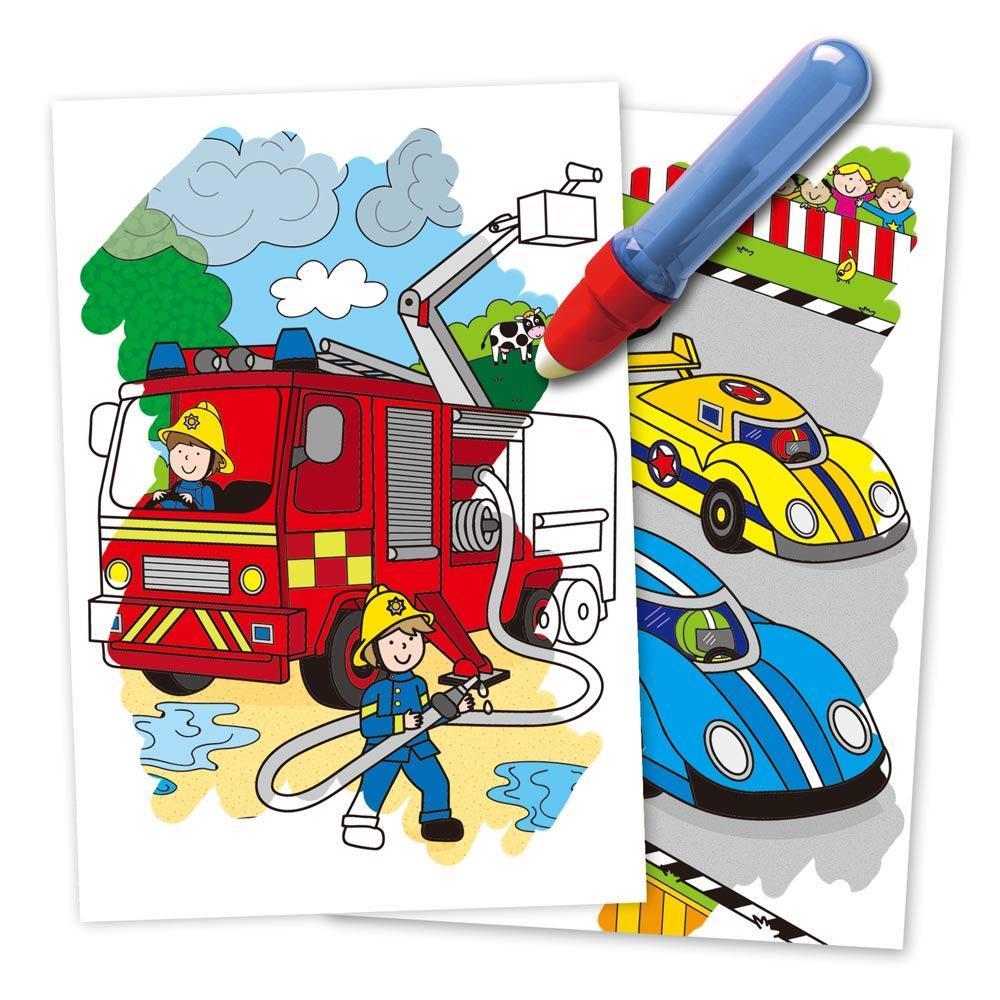 Galt Water Magic Colouring Kit - Vehicles