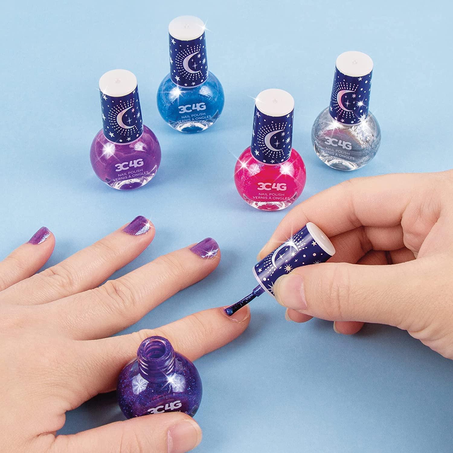 مجموعة عبوات طلاء الأظافر هيكساجون - 5 قطع