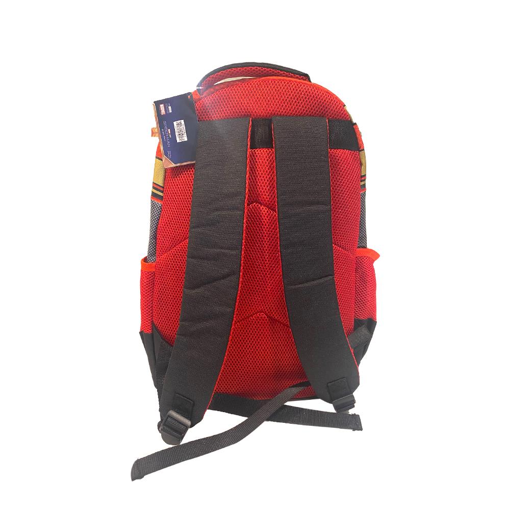 مارفل - الحقيبة المدرسية بتصميم سبايدرمان لون ذهبي وأحمر