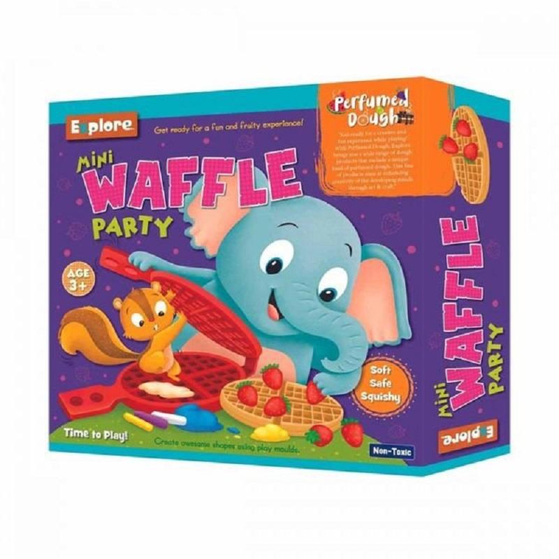 Explore Mini Waffle Party Dough